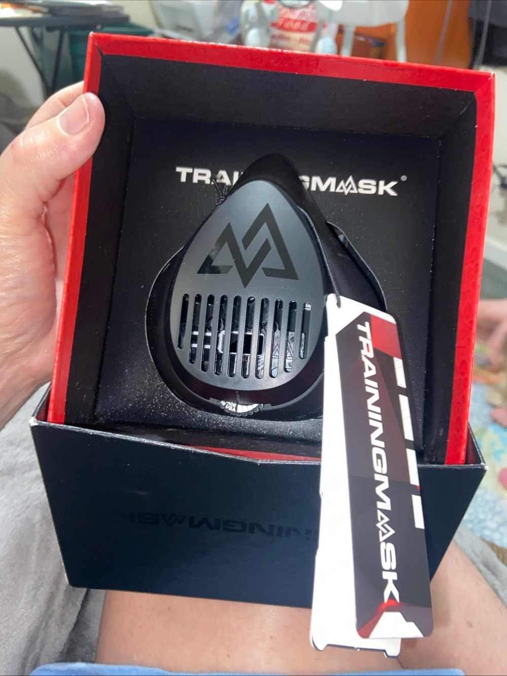 TRAININGMASK Black Athletic Breathing Training Mask